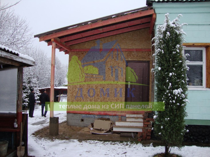 Дома из СИП панелей от СК Домик