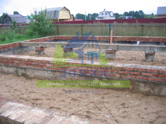 Дома из СИП панелей, построенные СК "Домик" до 2010 года.