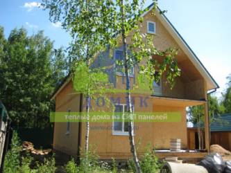 Строительство домов из СИП панелей от СК "Домик" в Можайске