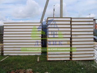 Дома из СИП панелей, построенные СК "Домик" до 2010 года.