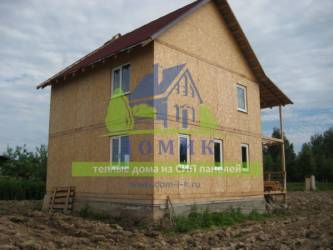Строительство домов из СИП панелей в Михнево от СК "Домик"