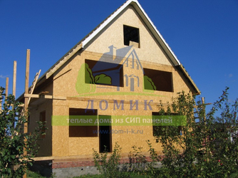 Дома из СИП панелей, построенные СК "Домик" до 2010 года.