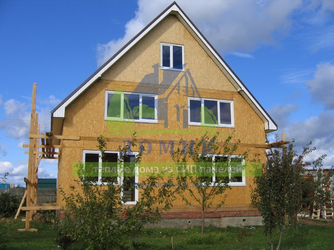 Дома из СИП панелей, построенные СК "Домик" до 2010 года.