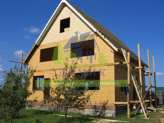 Дома из СИП панелей, построенные СК "Домик" до 2010 года.