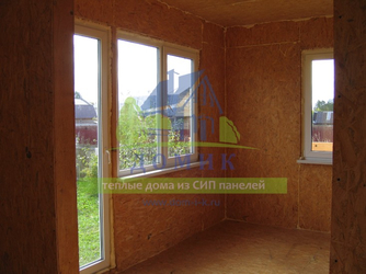 Дома из СИП панелей, построенные СК "Домик" до 2010 года.