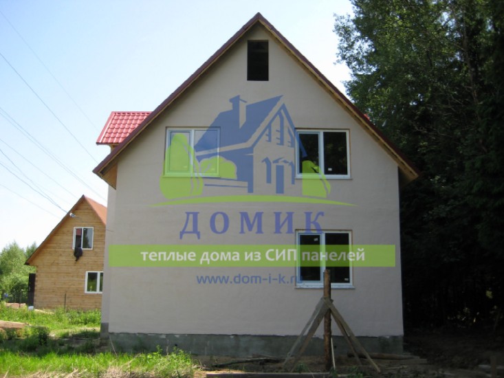 Строительство домов из СИП панелей в Дедовске от СК "Домик"