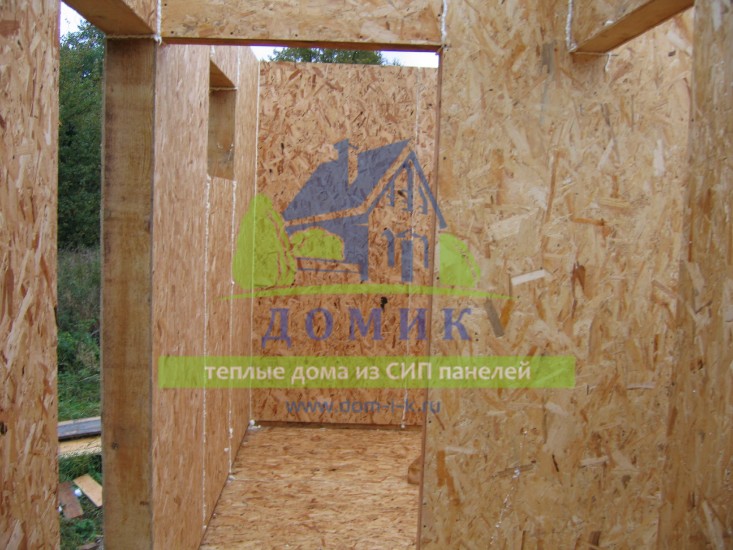 Строительство домов из СИП панелей в Дмитрове от СК "Домик"