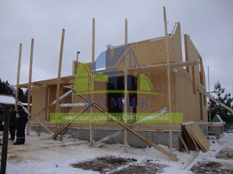 Дома из СИП панелей, построенные СК "Домик" с 2010 по 2020 г