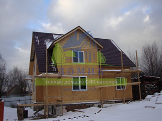 Дома из СИП панелей, построенные СК "Домик" с 2010 по 2020 г