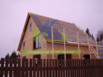 Дома из СИП панелей, построенные СК "Домик" с 2010 по 2020 г