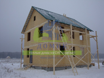 Дома из СИП панелей, построенные СК "Домик" с 2010 по 2020 г