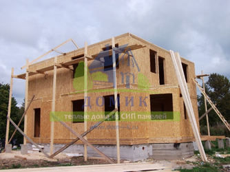 Дома из СИП панелей, построенные СК "Домик" с 2010 по 2020 г