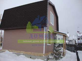 Дома из СИП панелей, построенные СК "Домик" с 2010 по 2020 г