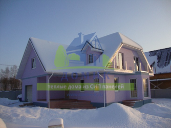 Дома из СИП панелей, построенные СК "Домик" с 2010 по 2020 г