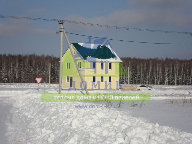 Дома из СИП панелей от СК Домик