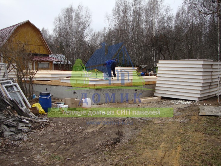 Дома из СИП панелей от СК Домик