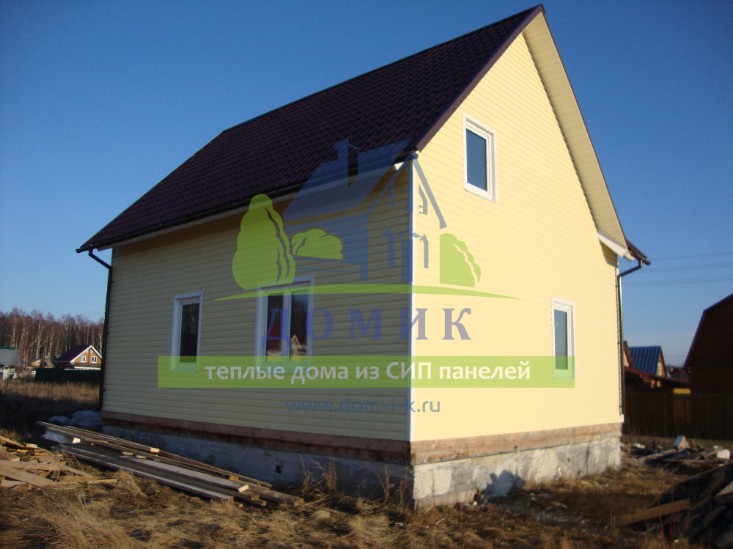 Дома из СИП панелей от СК Домик