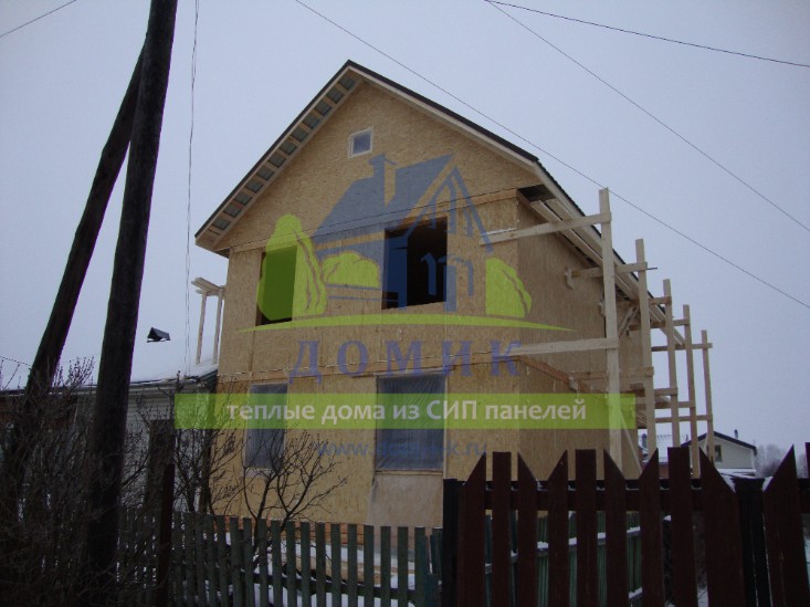 Дома из СИП панелей от СК Домик