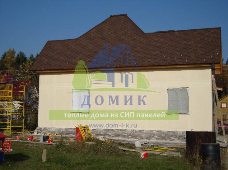 Дома из СИП панелей от СК Домик