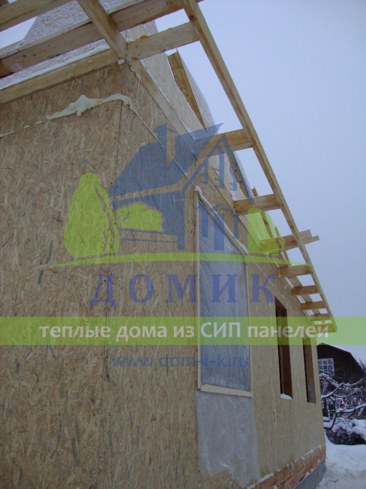 Дома из СИП панелей от СК Домик