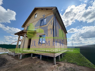 Дома из СИП панелей от СК Домик