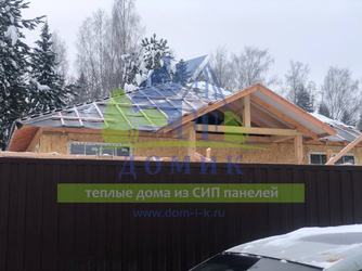 Дома из СИП панелей от СК Домик