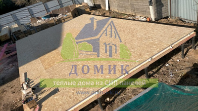 Дома из СИП панелей от СК Домик