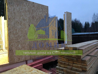 Дома из СИП панелей от СК Домик