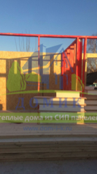 Строительство теплого дома из СИП в Тульской области.