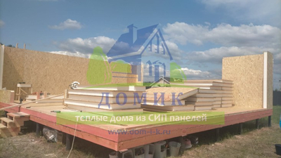 Дома из СИП панелей от СК Домик