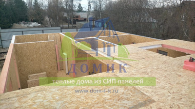 Дома из СИП панелей от СК Домик