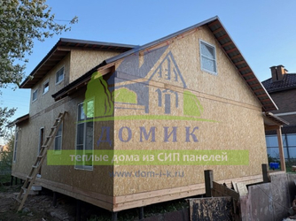 Дома из СИП панелей от СК Домик