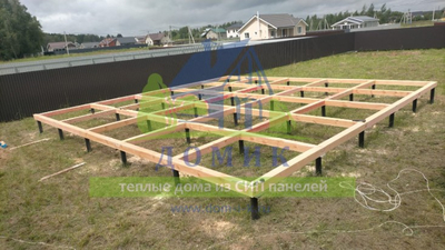 Дома из СИП панелей от СК Домик
