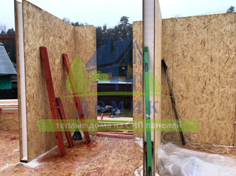 Дома из СИП панелей от СК Домик