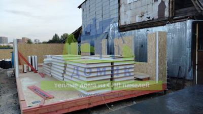 Дома из СИП панелей от СК Домик
