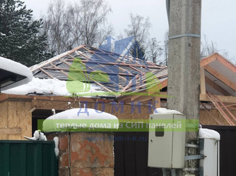 Дома из СИП панелей от СК Домик
