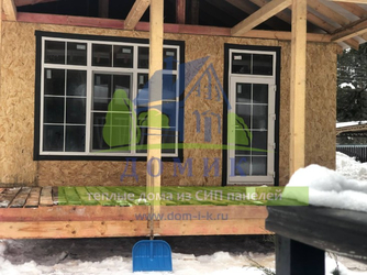 Дома из СИП панелей от СК Домик