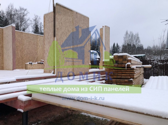 Дома из СИП панелей от СК Домик