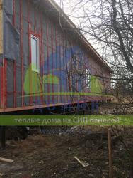 Строительство теплого дома из СИП в Тульской области.