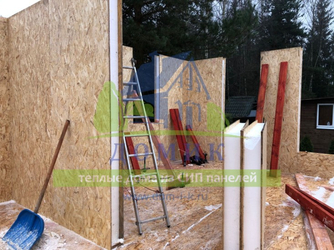 Дома из СИП панелей от СК Домик