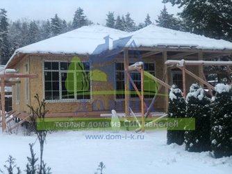 Дома из СИП панелей от СК Домик