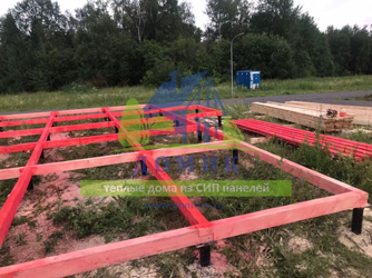 Строительство теплого дома из СИП панелей от компании СК "Домик&q