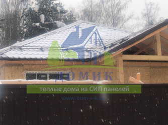 Дома из СИП панелей от СК Домик