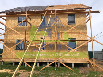 Дома из СИП панелей от СК Домик
