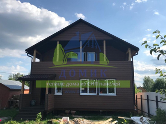 Строительство теплого дома из СИП панелей от компании СК "Домик&q