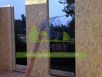 Дома из СИП панелей от СК Домик