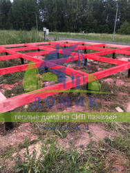 Строительство теплого дома из СИП панелей от компании СК "Домик&q