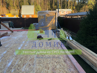 Дома из СИП панелей от СК Домик