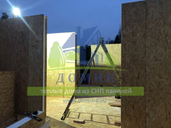 Дома из СИП панелей от СК Домик