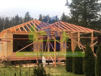 Дома из СИП панелей от СК Домик